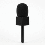 Interview Wireless Lavalier Microphone Handheld Adapter With Square Logo Box (Microphone Not Included) - Image 4