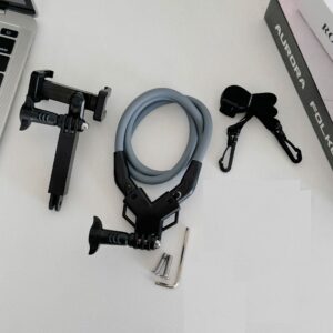 360° Adjustable Neck Holder Mount – Hands-Free Silicone Bracket