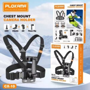 Original PLOKAMA CX10 Chest Mount For Mobile Phone And Action Camera