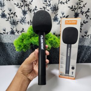 Plokama WM1 Professional Interview Microphone Handle With Windproof Cover (Microphone Not Included)