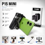 P15 Mini Grip Quadripod with Bluetooth Remote - Image 2