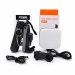 Content Creator Pro Combo : P15 MINI Grip Quadripod & M88 LED Rechargeable Portable Video Light