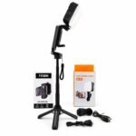 Content Creator Pro Combo : P15 MINI Grip Quadripod & M88 LED Rechargeable Portable Video Light - Image 3