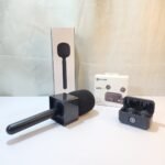 Reporter Pro Combo – Logo Box Microphone Holder with Hollyland Lark M2 Inspired Wireless Microphone - Image 2