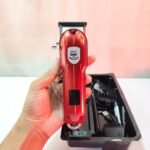 Kemei KM-802 Metal Engraving Hair Clipper for Men | LED Display | Professional Cordless Trimmer - Image 2