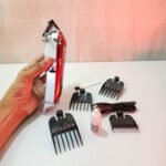 Kemei KM-802 Metal Engraving Hair Clipper for Men | LED Display | Professional Cordless Trimmer - Image 3