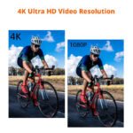 4K WiFi Sports Action Camera with 170° Wide-Angle Lens, Waterproof Case & Complete Accessories Kit - Image 5
