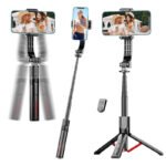 C08 3-in-1 Wireless Selfie Stick Gimbal Stabilizer with Tripod & Anti-Shake Phone Holder - Image 2