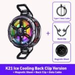 K21 AI Semiconductor Magnetic Mobile Cooler – 15W Fast Freeze Radiator | Gaming Phone Cooling Fan for Android & iPhone - Image 4