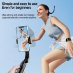 C08 3-in-1 Wireless Selfie Stick Gimbal Stabilizer with Tripod & Anti-Shake Phone Holder - Image 4
