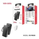 VEN-DENS Power Bank 20000mAh (VD-PB059) - Image 2