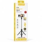 Plokama K9 LED Selfie Stick Tripod 5.7 Feet Height