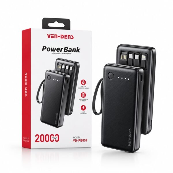 VEN-DENS Power Bank 20000mAh (VD-PB059)