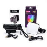 Content Creator Pro MAX Combo β P15 Mini Grip Quadripod + MJ-88 RGB Rechargeable LED Video Light