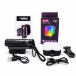Content Creator Pro MAX Combo β P15 Mini Grip Quadripod + MJ-88 RGB Rechargeable LED Video Light - Image 3