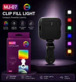 MJ-07 Mini RGB LED Video Light – Rechargeable Portable Fill Light for Camera & Mobile - Image 2