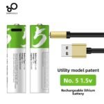 Smartoools Type-C Rechargeable Batteries AA 2 Pcs - Image 2