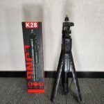 K28 Selfie Stick Tripod | 5ft Extendable | 360° Rotation with Wireless Remote for Phone Photography & Vlogging