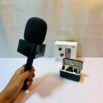 Reporter Pro Combo – Triangle Logo Microphone Holder Box + SX21 Magnetic Wireless Microphone Combo Set - Image 3