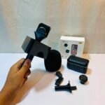 Reporter Pro Combo – Triangle Logo Microphone Holder Box + SX21 Magnetic Wireless Microphone Combo Set - Image 2