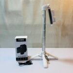 P15 Mini Grip Quadripod with Bluetooth Remote - White — Most Popular Choice - Image 3