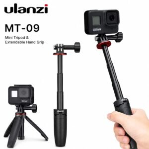 Ulanzi MT-09 Action Camera Tripod – GoPro Hand Grip & Selfie Stick
