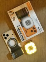 PLOKAMA MG-50 Pro Magnetic Selfie Stick + Magnetic LED Fill Light