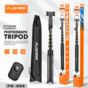Plokama PK-998 Professional 7FT Multifunctional Tripod Stand - 100% Authentic & Original ✅