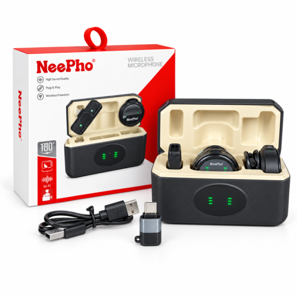 NeePho NP-58 Wireless Clip-On Microphone