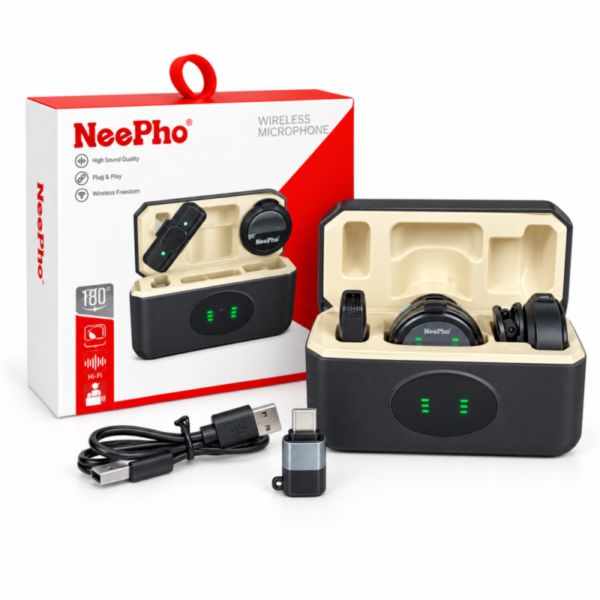 NeePho NP-58 Wireless Clip-On Microphone