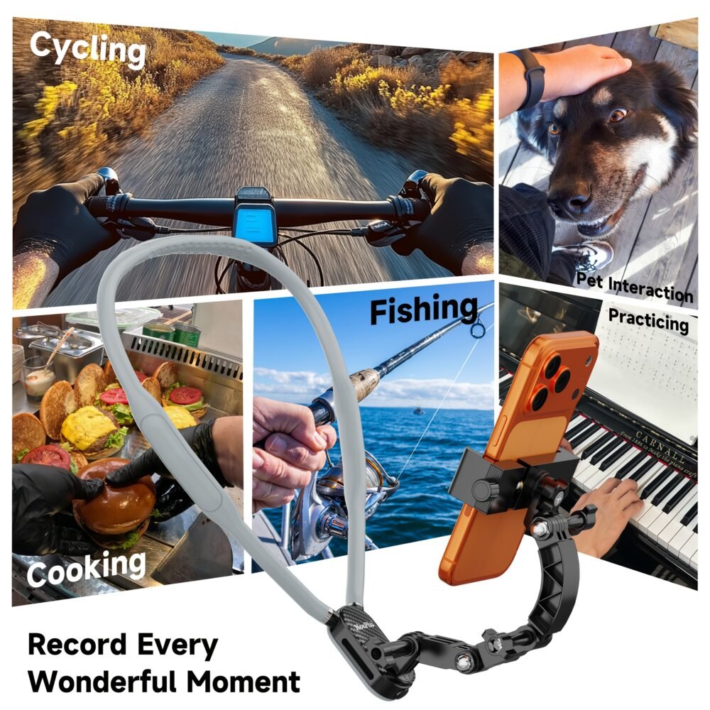 Neepho NP-G1 Neck Mount Holder for Smartphones & Cameras - Image 6