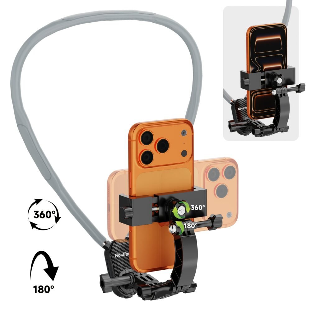 Neepho NP-G1 Neck Mount Holder for Smartphones & Cameras - Image 2