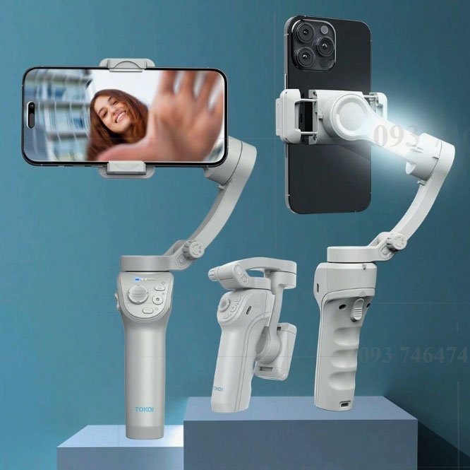 TOKQI M01 3-Axis Gimbal Stabilizer - Image 2