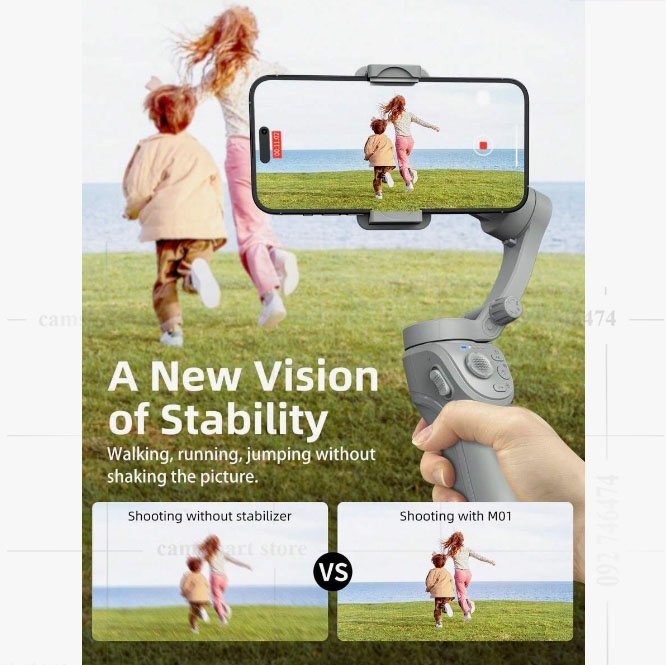 TOKQI M01 3-Axis Gimbal Stabilizer - Image 6