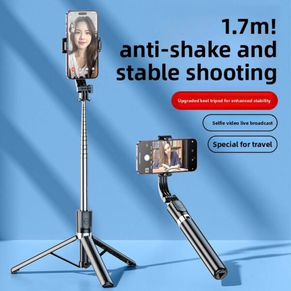 R1S Selfie Stick Wireless Remote With Fill Light - Image 4