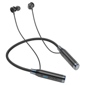 Hoco ES62 Plus Pretty Wireless Bluetooth Neckband – 150 Hours Long Battery Life, Bluetooth 5.3 & TF Card Support
